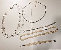 Group shot of all jewellery pieces