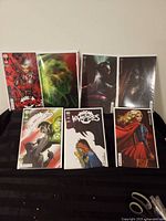 All eight bagged and boarded issues displayed front covers visible