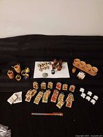 Full lot overview on black background