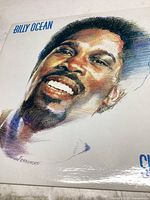 Front album cover showing Billy Ocean portrait and title
