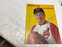 Front cover showing Sports Illustrated title and Bob Hope image