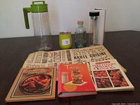 All items group shot on table