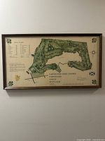 Full framed map view showing course layout