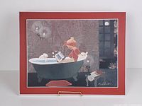 Front view showing full artwork and double-layered border