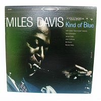 Front cover of LP showing album art and titles