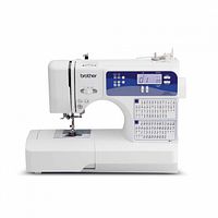 Front stock image of Brother CP2410 sewing machine showing control panel and design