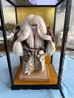 Doll in full case, showing overall presentation