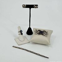 Group shot of all jewelry items