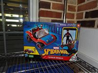 Boxed Hasbro Marvel Spider-Man Spider-Mobile playset front view