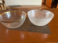 Both punch bowls side by side