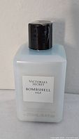Front view of Victoria's Secret Bombshell Isle body wash bottle