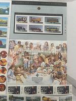 Assortment of 1994 mint stamp sheets and blocks