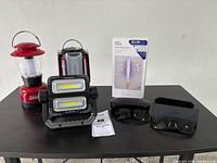 Overall lot showing all items on table