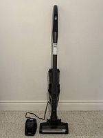 Full view of Miele Triflex HX2 vacuum standing upright