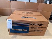 Panasonic KX-P1124 printer cardboard box