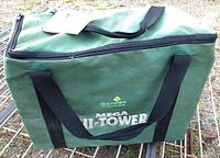 Green Garden Games Mega Hi-Tower carry bag, zippered, dual handles