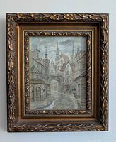 Full view of framed artwork front