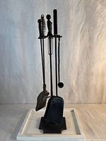 Full view of stand with four tools