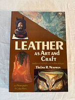 Front cover of Leather as Art and Craft book
