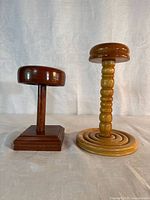 Both hat stands front view