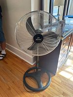 Full view of WindChaser pedestal fan