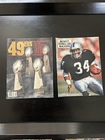 Both publications front covers displayed