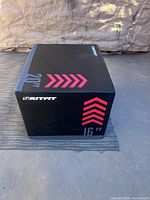 Box oriented to show 16-inch height marking