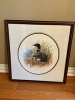 Framed limited edition print overview