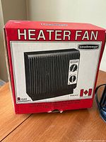 Front of retail box showing brand, model and product image