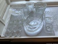 All items arranged on windowsill showing full assortment