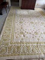 Full view of rug showing pattern and overall condition