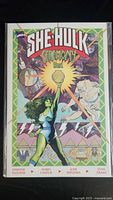 Front view of the bagged She-Hulk: Ceremony comic