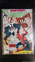 Front cover of The Amazing Spider-Man #362 showing characters and issue details