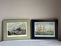 Two placemats showing both design types