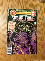 Front cover of The Original Swamp Thing Saga Dollar Comic