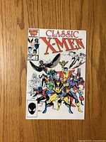 Front cover of Classic X-Men #1 comic