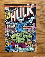 Front cover of The Incredible Hulk #191 comic