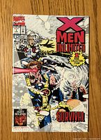 Front cover showing title, issue number, characters artwork