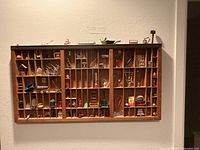 full view of printers tray with miniatures