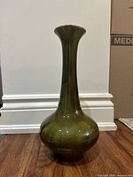 Full side view of vase showing shape and glaze