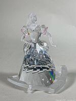 Full view of Swarovski crystal Cinderella figurine