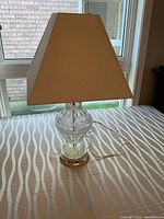Full lamp with shade showing overall appearance