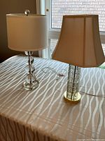 Both lamps side by side showing overall appearance