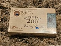 Front view of sealed 2020 Topps 206 Series 1 trading card box