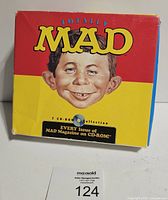 Front of outer box with Alfred E. Neuman graphic