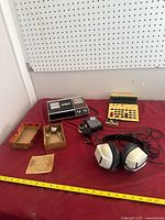 Group shot of all items on table