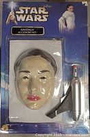 Front of sealed Star Wars Amidala Accessory Kit showing mask and blaster in blister pack