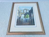 Framed print showing full artwork and frame.