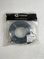 Coiled cable inside original clear Kramer bag