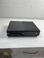 Front and top of Xbox One console